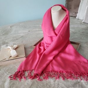 Vibrant Pink Pashmina Shawl